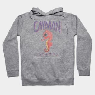 Cayman Islands Cute Seahorse Hoodie